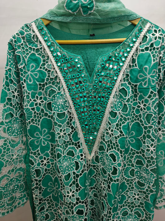 CUTWORK LACE-KARI BY AYZEL D - 04