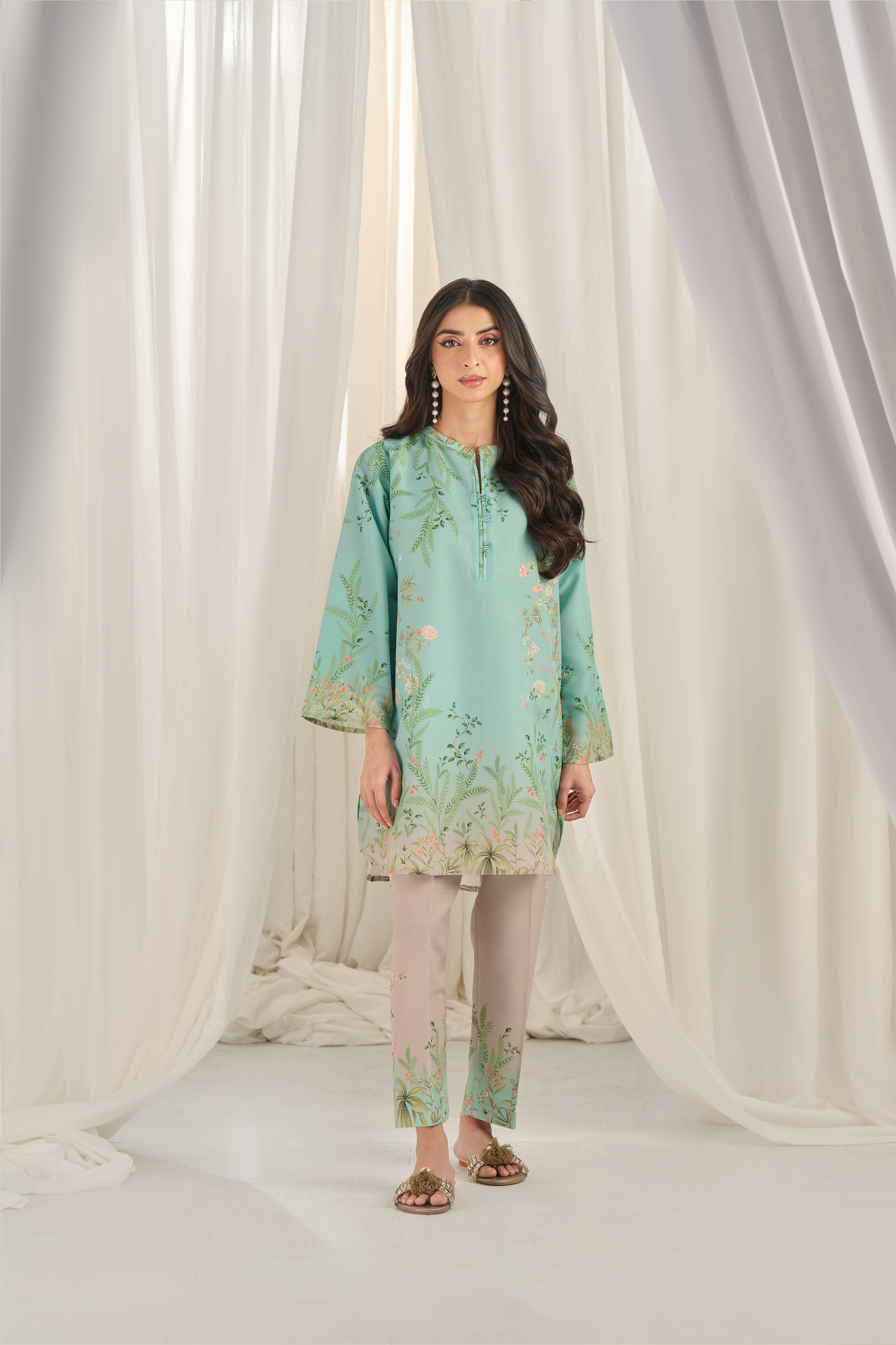 AYZEL DIGITAL PRINTED 3 PC CORD SET WITH DUPATTA  ACE1051