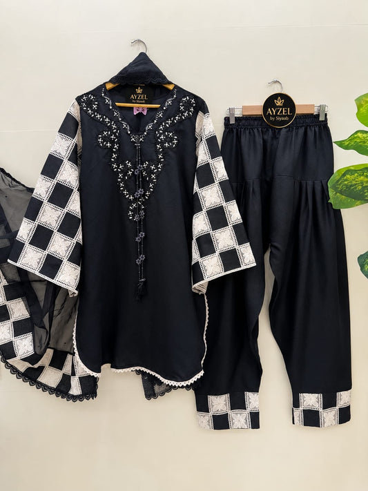CROCHET FARSHI LIALI BLACK 7255