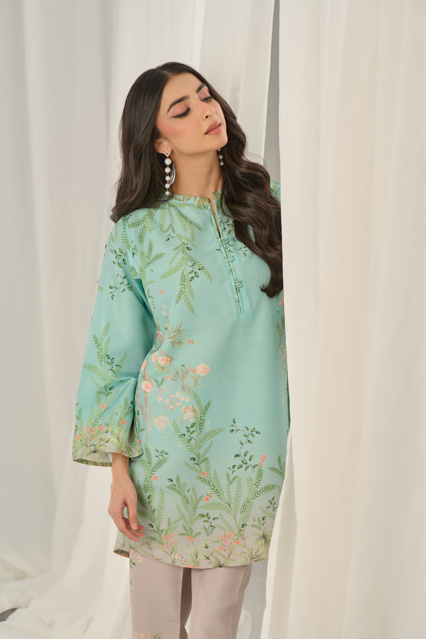 AYZEL DIGITAL PRINTED 3 PC CORD SET WITH DUPATTA  ACE1051