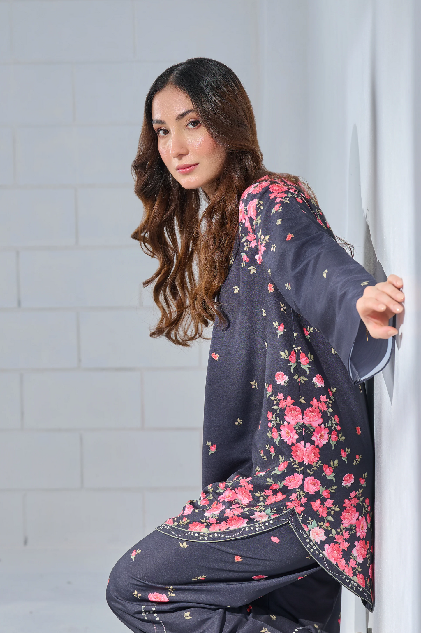 AYZEL DIGITAL PRINTED 3 PC CORD SET WITH DUPATTA  ACE1061