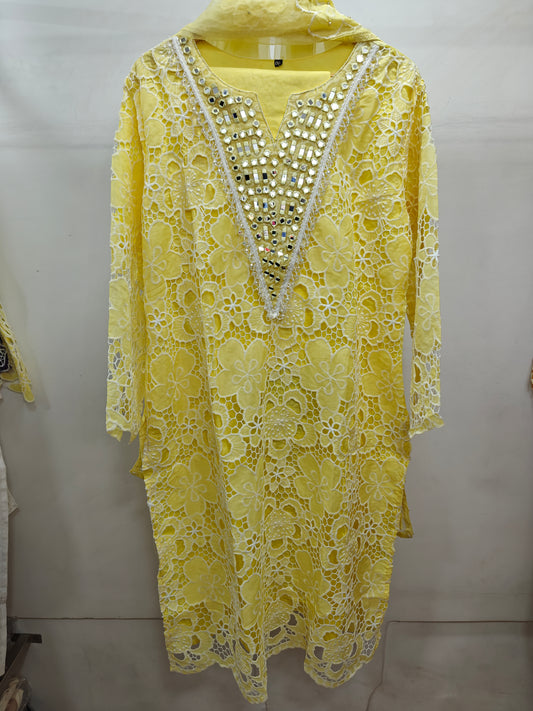 CUTWORK LACE-KARI BY AYZEL D - 01