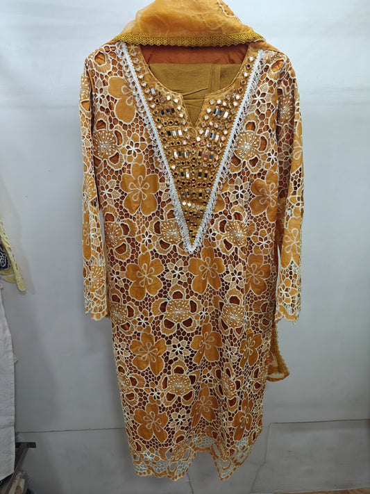 CUTWORK LACE-KARI BY AYZEL D - 02