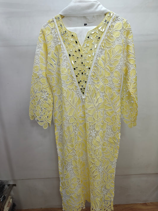 CUTWORK LACE-KARI BY AYZEL D - 09