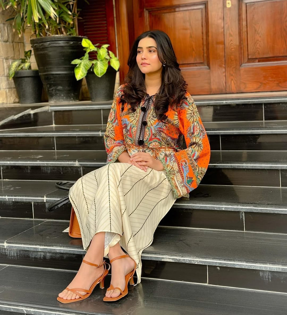 AYZEL DIGITAL PRINTED CORD SET AS57