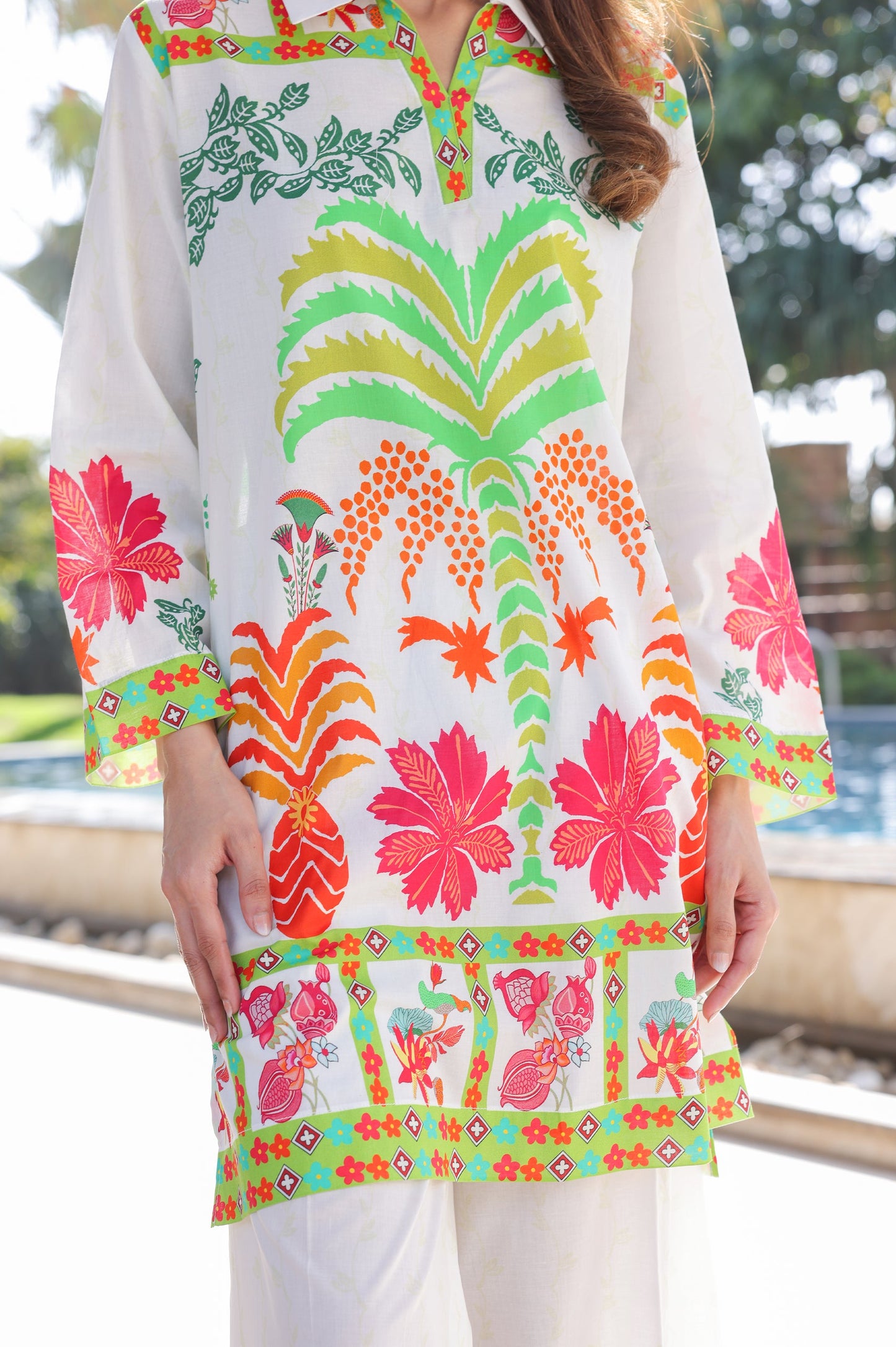 AYZEL DIGITAL PRINTED CORD SET AS76