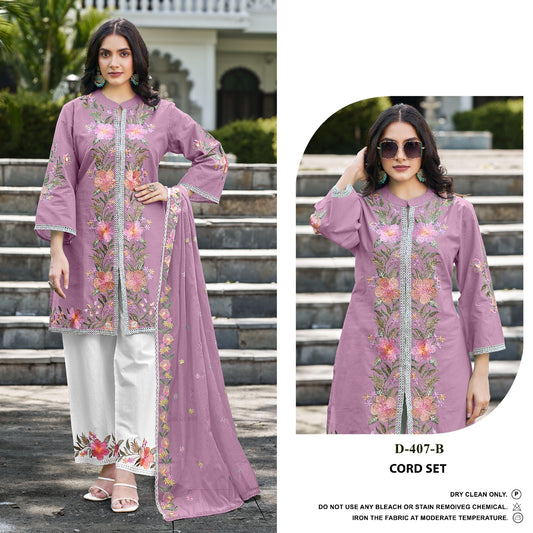 GULZAAR BY AYZEL CORD SET | D-407-B