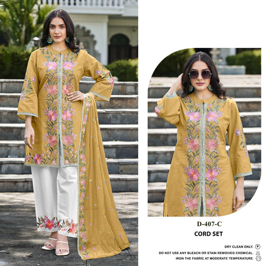 GULZAAR BY AYZEL CORD SET | D-407-C