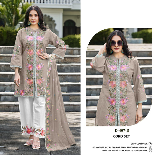 GULZAAR BY AYZEL CORD SET | D-407-D