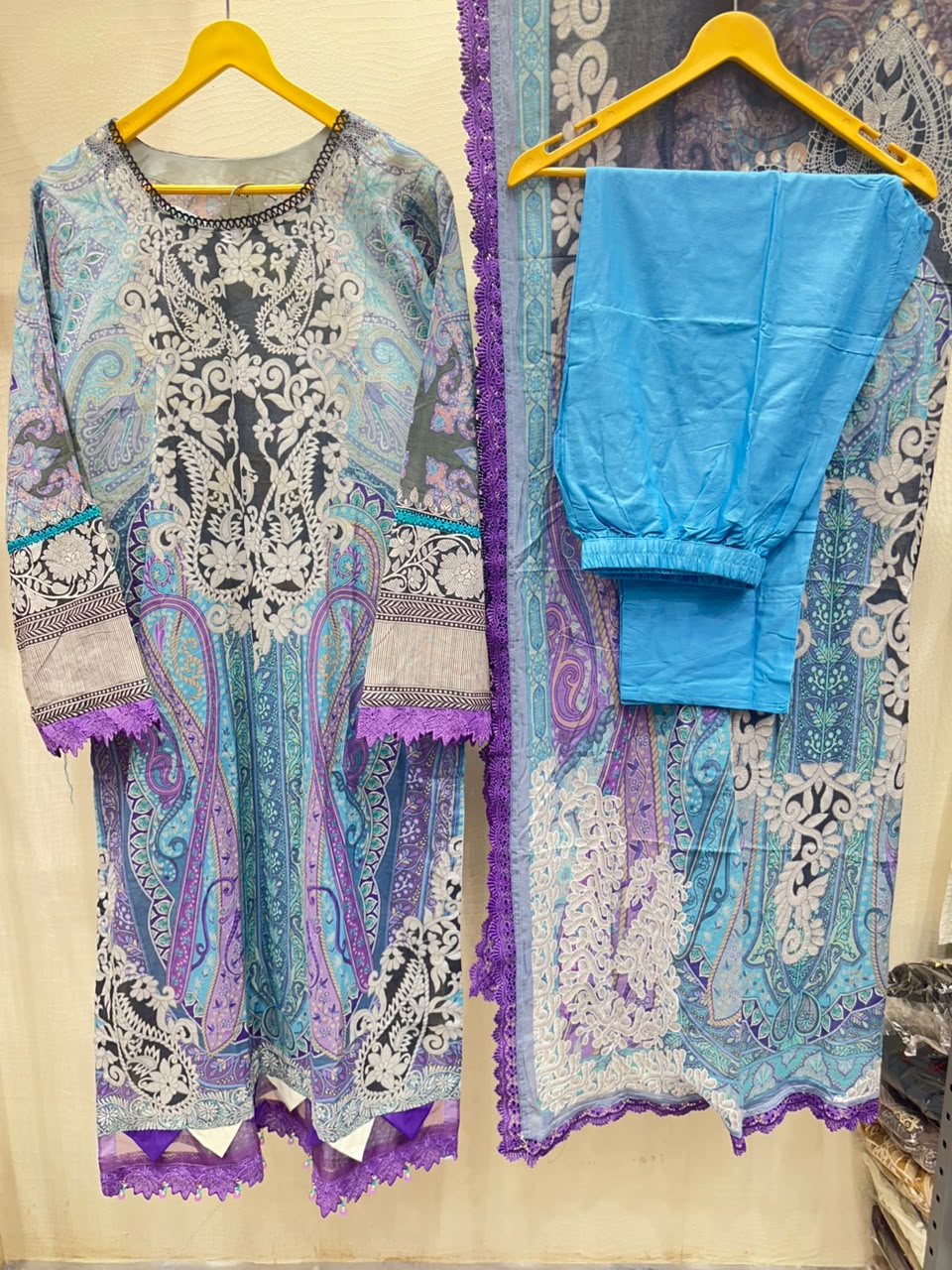 JADE BY AYZEL CHIFFON DUPATTA D-05