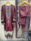JADE BY AYZEL CHIFFON DUPATTA D-07