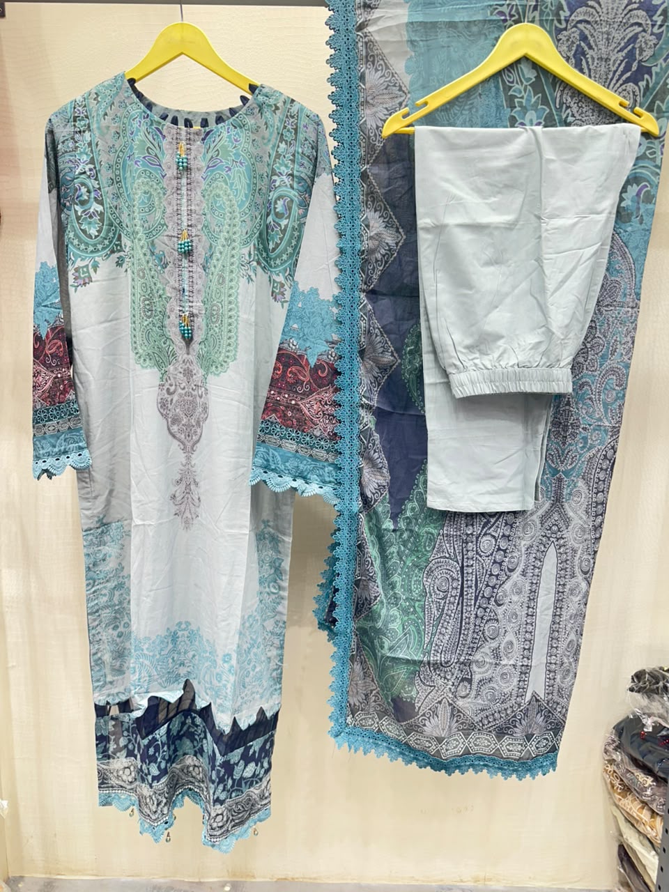 JADE BY AYZEL CHIFFON DUPATTA D-08