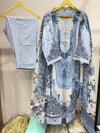 NEEDAL WONDER COTTON EMBROIDERED DUPATTA BY AYZEL-DN-07