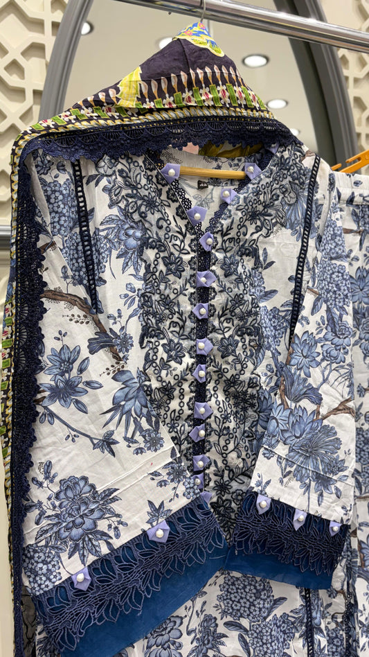 JADE FLORANCE SILK DUPATTA JF-04
