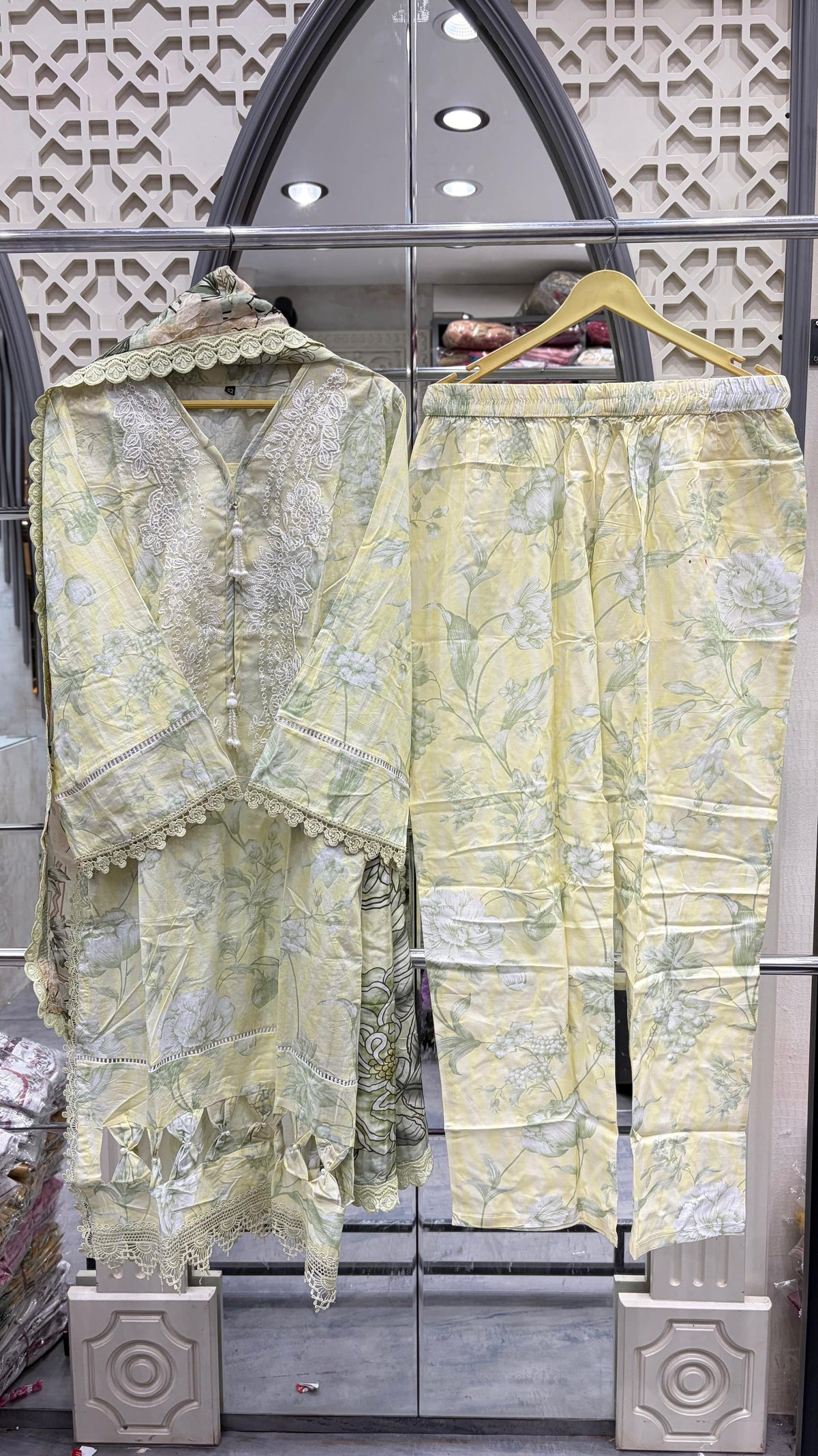 JADE FLORANCE SILK DUPATTA JF-06