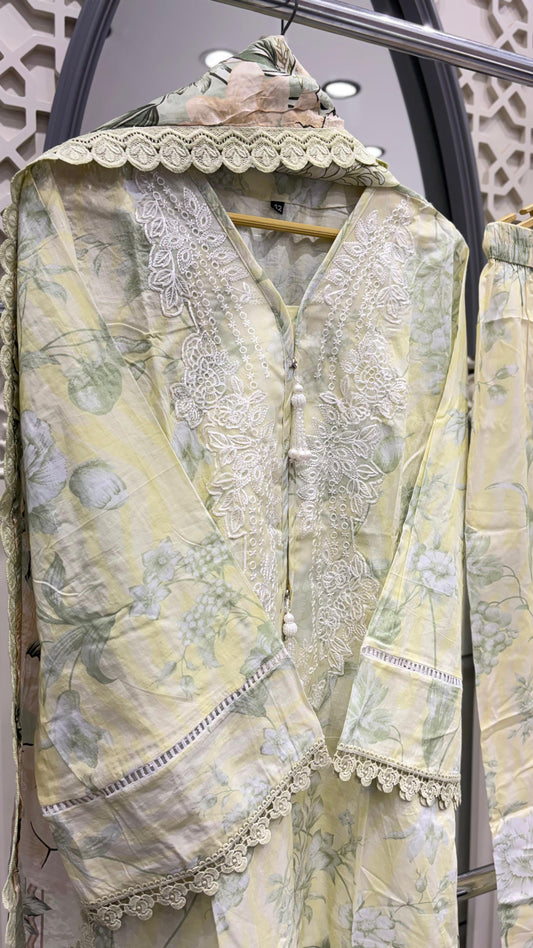 JADE FLORANCE SILK DUPATTA JF-06